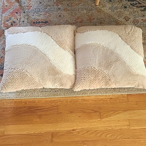 New Pair of UGG Manteo duck feather pillows - Picture 1 of 9
